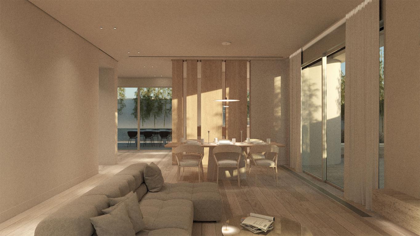 Living Area - Day (lighting scenario)